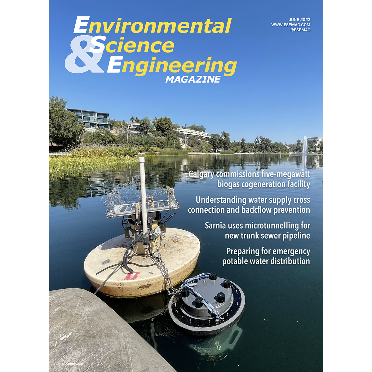 Using a portable autonomous laboratory to prevent microbiological water supply contamination (2022)